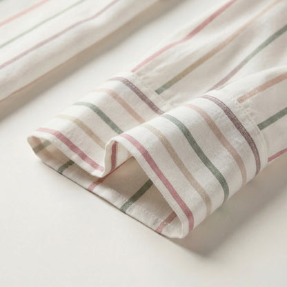 Emily – Zacht geweven pyjamatop met lange mouwen